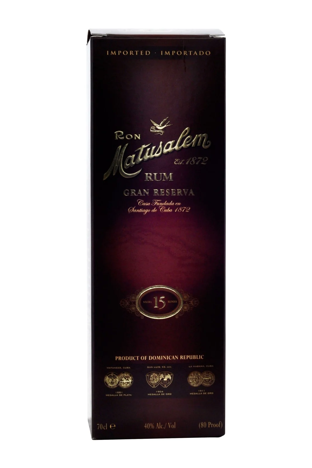 Matusalem 15 Year Old Rum - Image 4